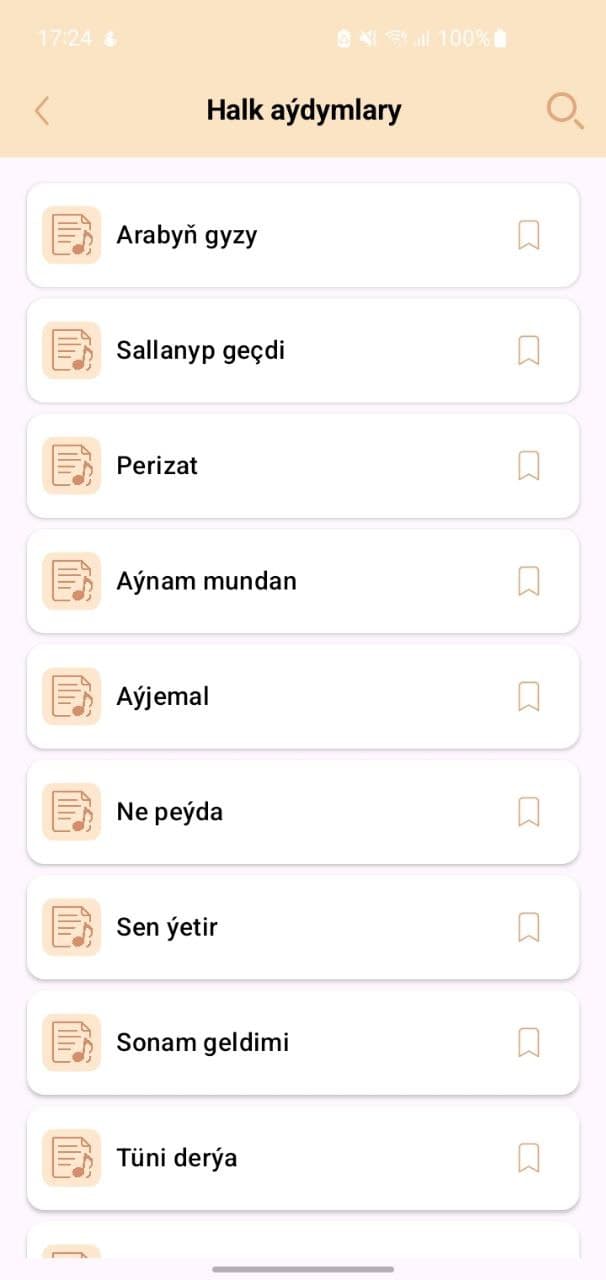 Aýdymçy screenshot 1