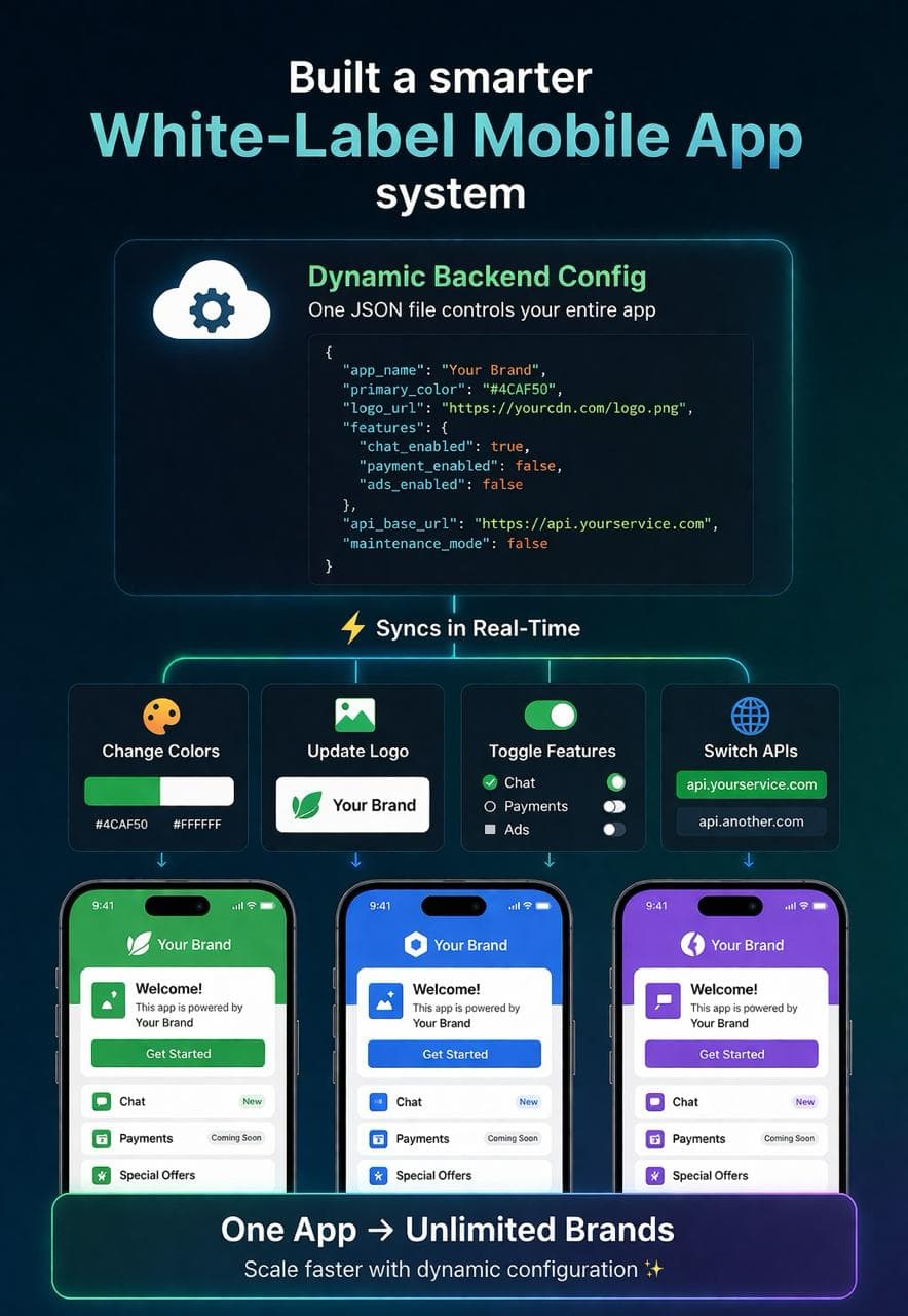 Architecting a White-Label Mobile Application Framework